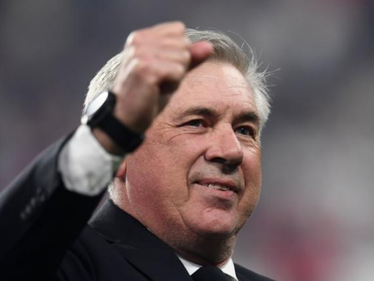 皇馬主帥安切洛蒂：歐冠有著最高的要求 我們對晉級感到高興